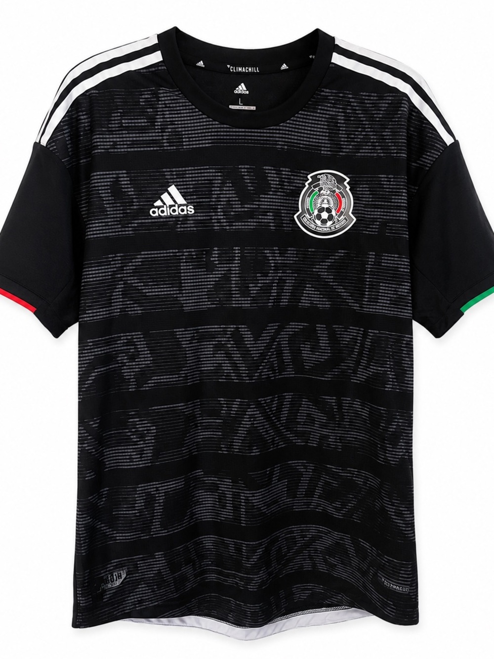 Adidas Mexico National Team Soccer Jersey Black Size Large (player edition)